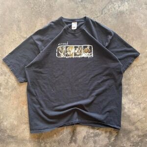 Vintage 90s Creed Human Clay T shirt Size XXL